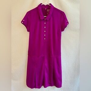 Adidas Women’s Magenta Pink Purple Golf Dress Shorts Size: 8